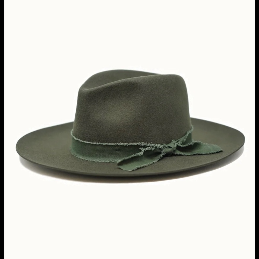Olive Sierra Panama Hat (Wool)